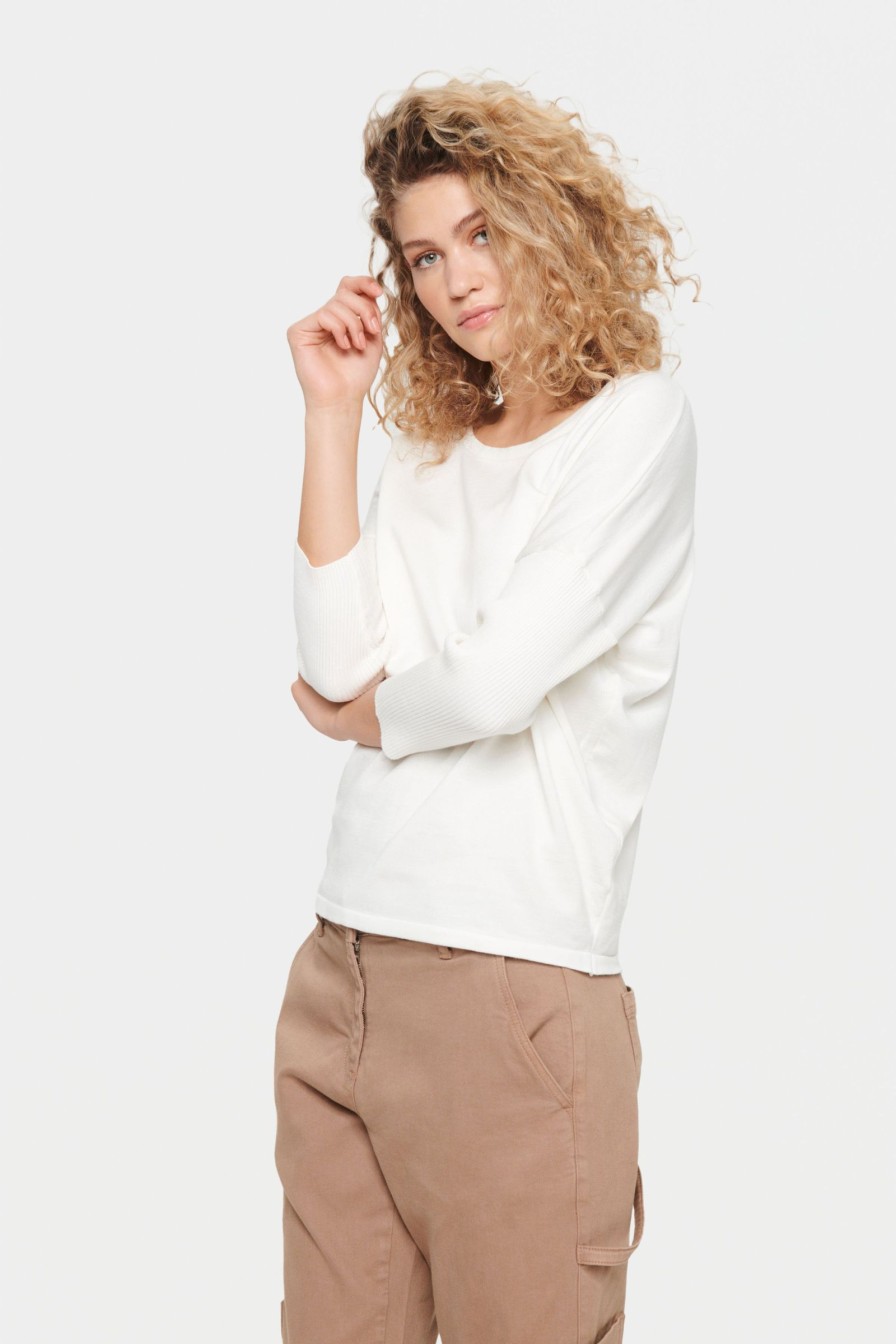 Tops Saint Tropez | Milasz R-Neck Pullover\\N