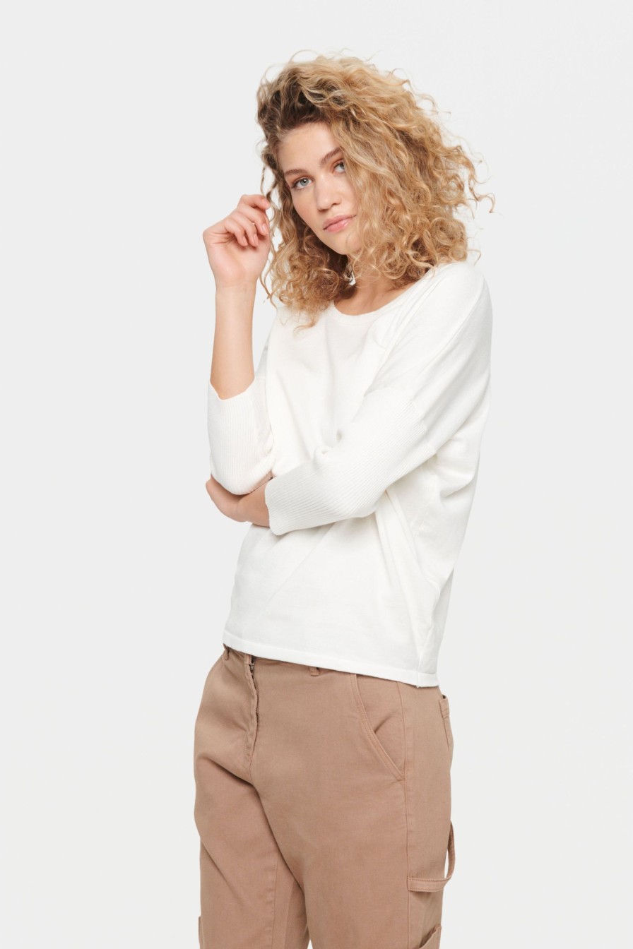 Tops Saint Tropez | Milasz R-Neck Pullover\\N