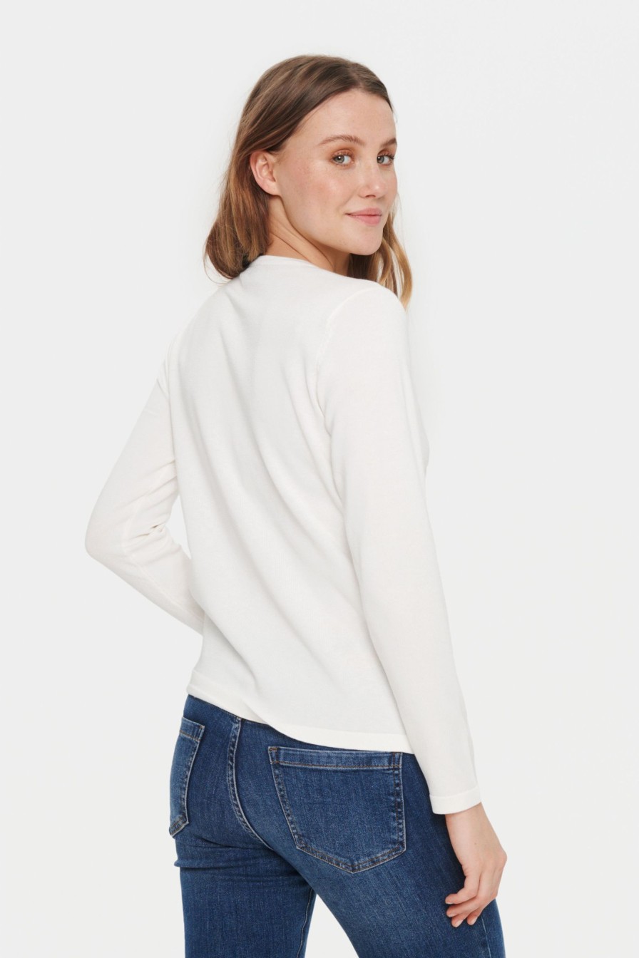 Basic Saint Tropez | Milasz R-Neck Cardigan