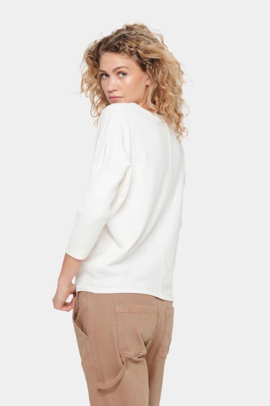 Tops Saint Tropez | Milasz R-Neck Pullover\\N